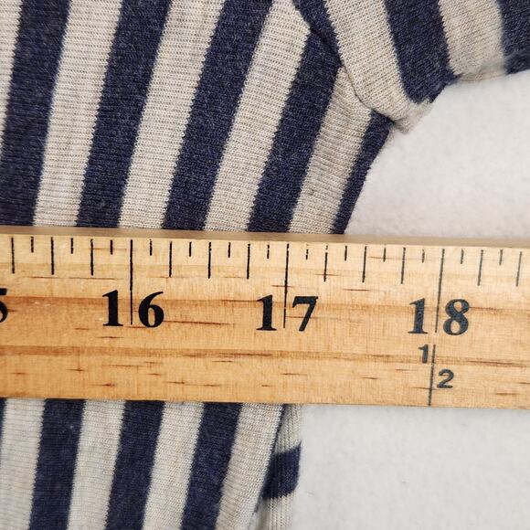 CAbi Style 3228 Ernest Striped Tee Size Small. Navy & Oatmeal - Picture 10 of 14